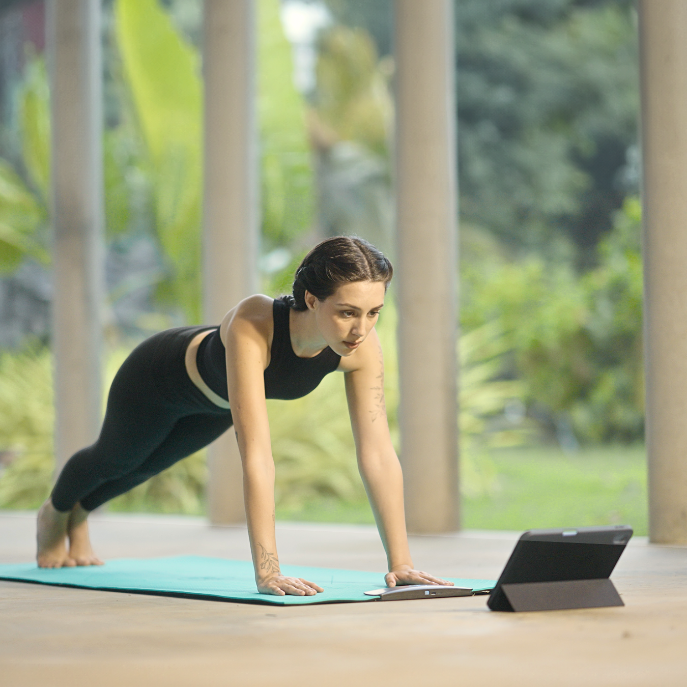 yoga mat non slippery